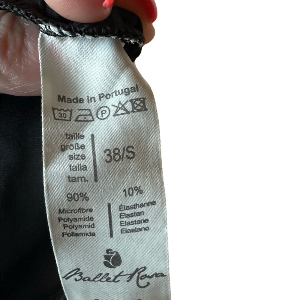 Ballet Rosa Size 38 black leotard - Picture 8 of 12